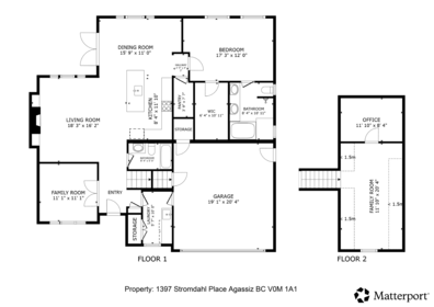 Staircase Photo of 1397 Stromdahl Place, Agassiz, BC