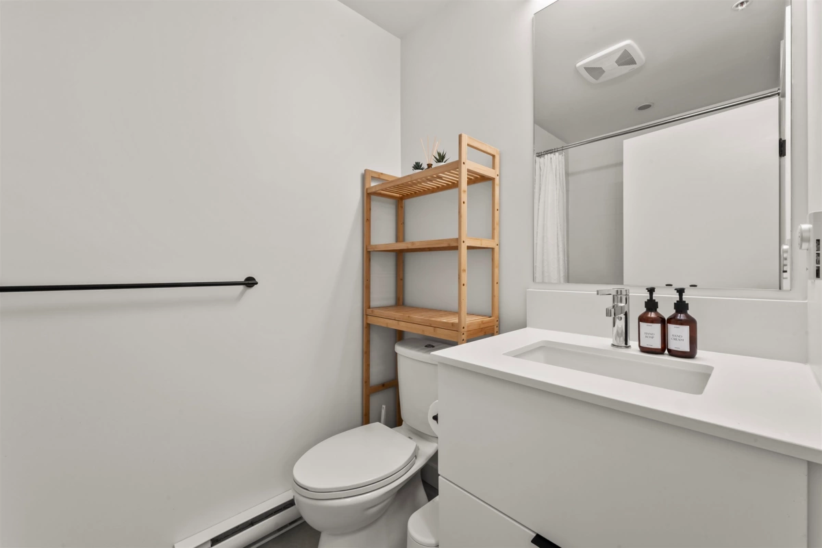 Basement Recreation Room Photo of 411 3229 St Johns Street, Port Moody, BC