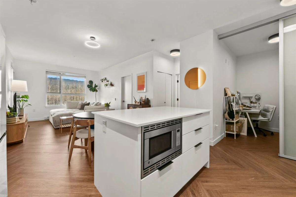 Family Room Photo of 411 3229 St Johns Street, Port Moody, BC