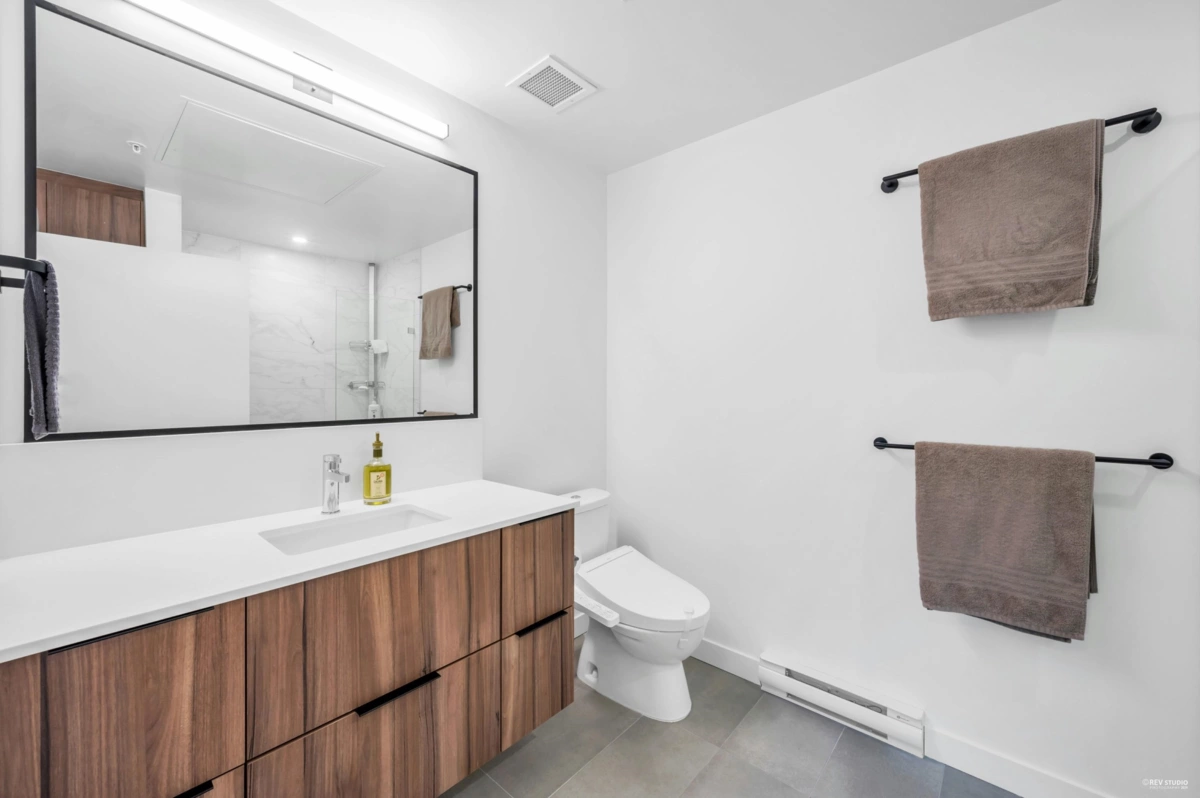 Guest Bathroom Photo of 411 3229 St Johns Street, Port Moody, BC