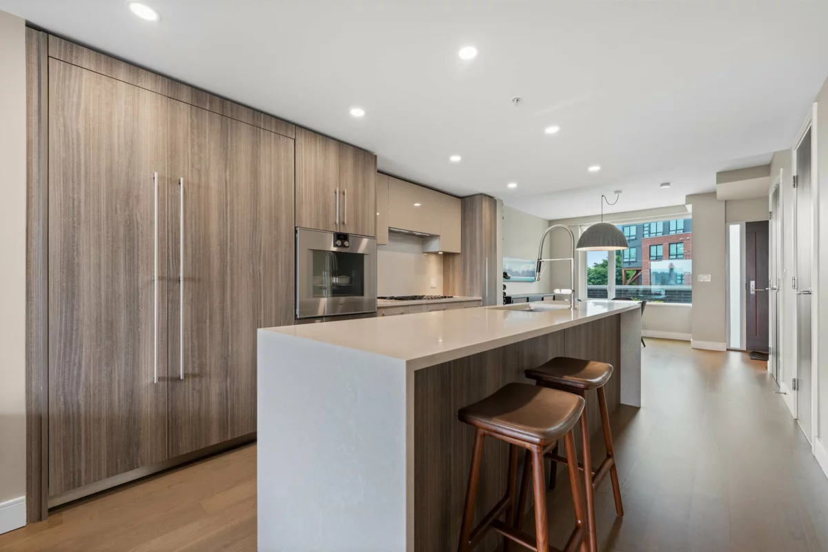 Kitchen Island Photo of TH210 210 Salter Street, New Westminster, BC
