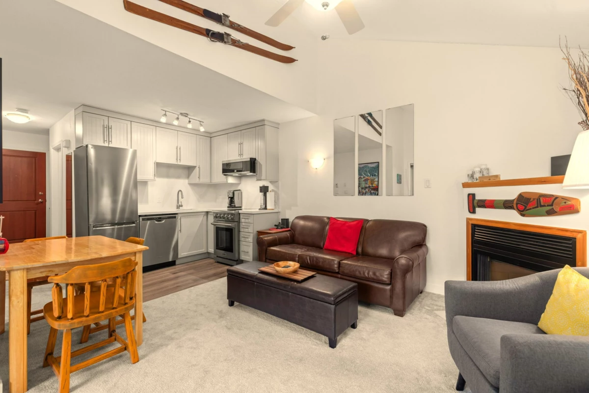 Family Room Photo of 216 3070 Hillcrest Drive, Whistler, BC