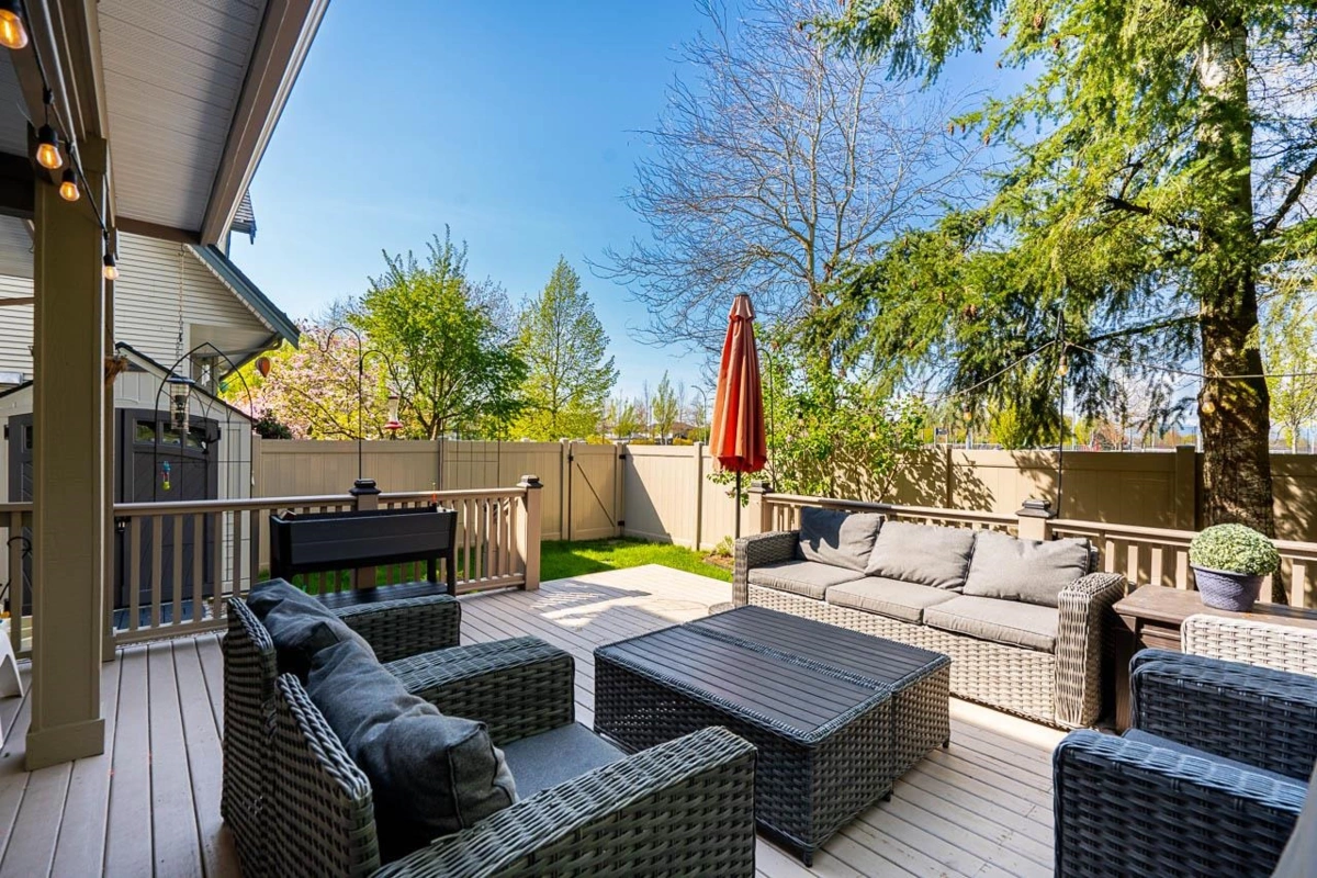 Backyard Photo of 11 6177 169 Street, Surrey, BC