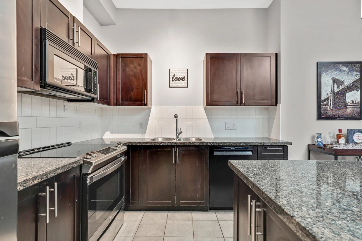 Living Room Photo of 102 12283 224 Street, Maple Ridge, BC