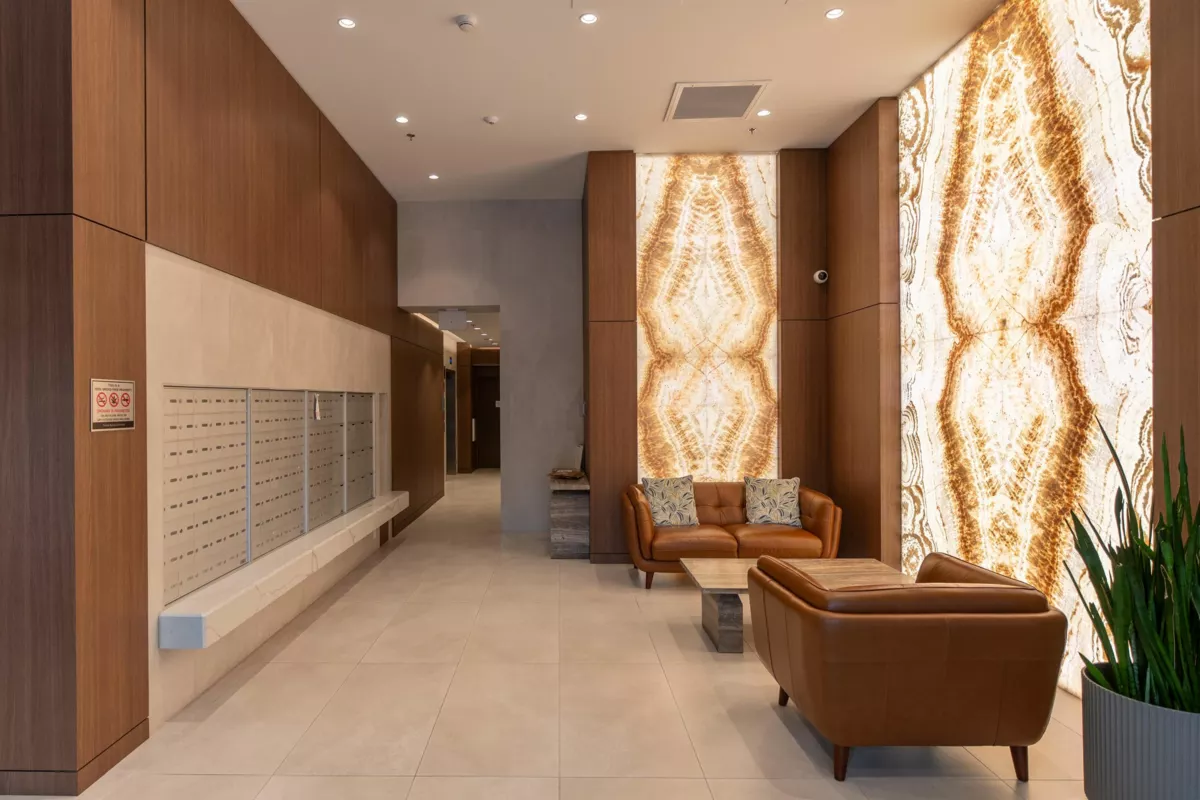 Family Room Photo of 808 6633 Buswell Street, Richmond, BC