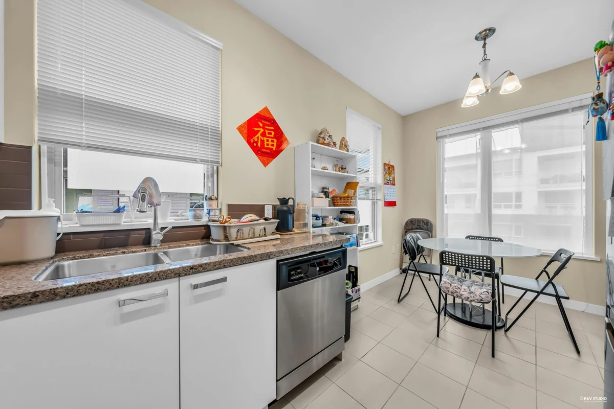 Dining Area Photo of 413 9388 Mckim Way, Richmond, BC