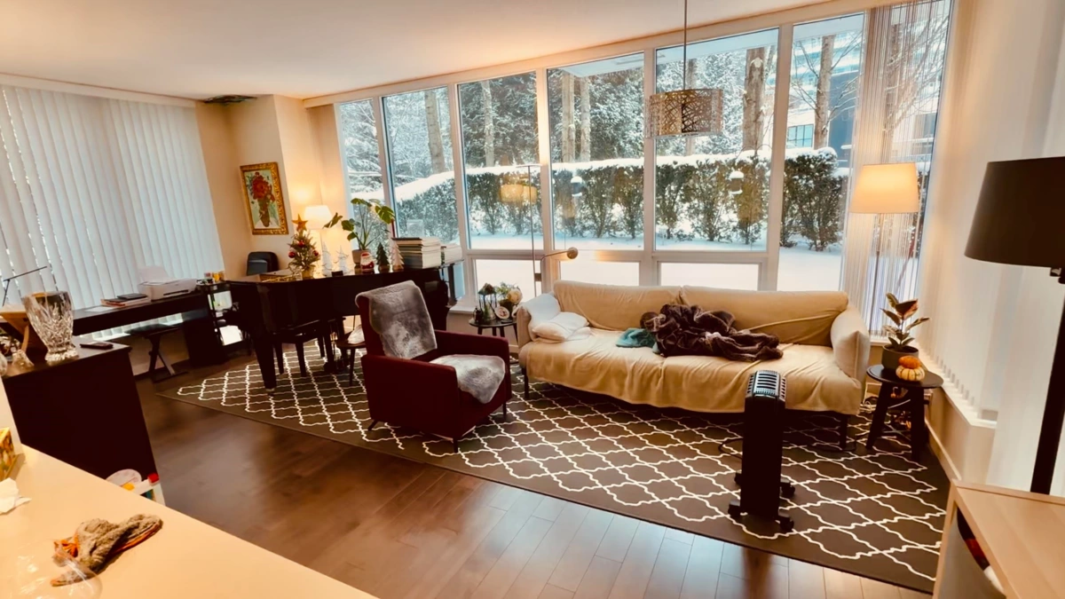 Kitchen Island Photo of 110 5728 Berton Avenue, Vancouver, BC