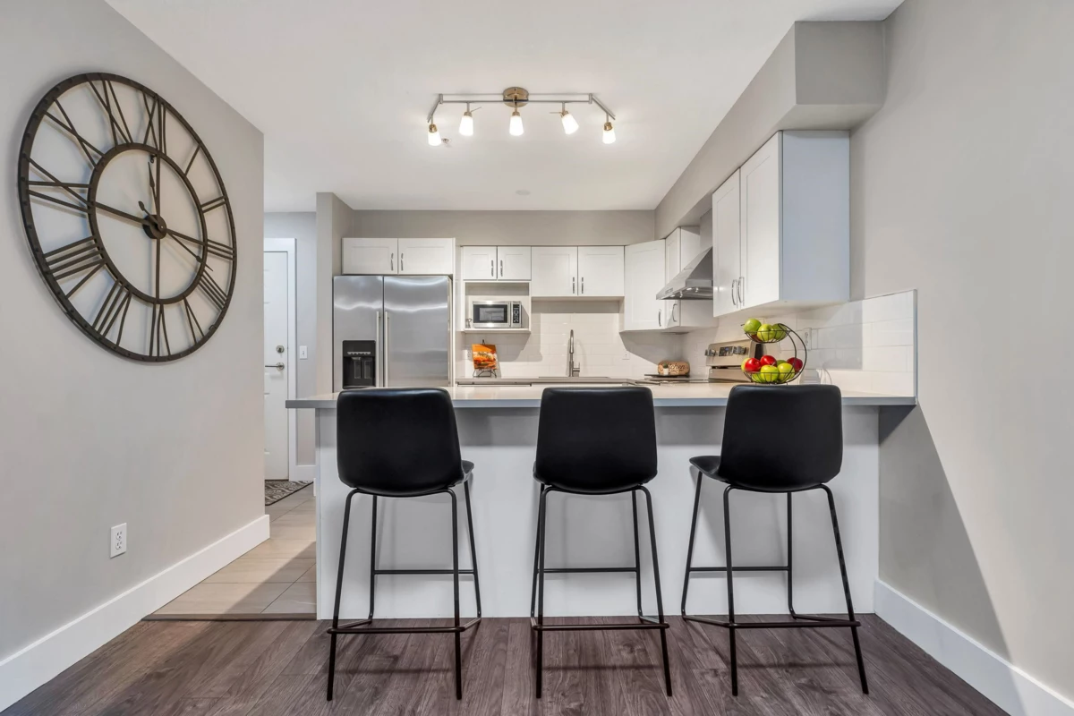 Kitchen Island Photo of 110 1215 Pacific Street, Coquitlam, BC