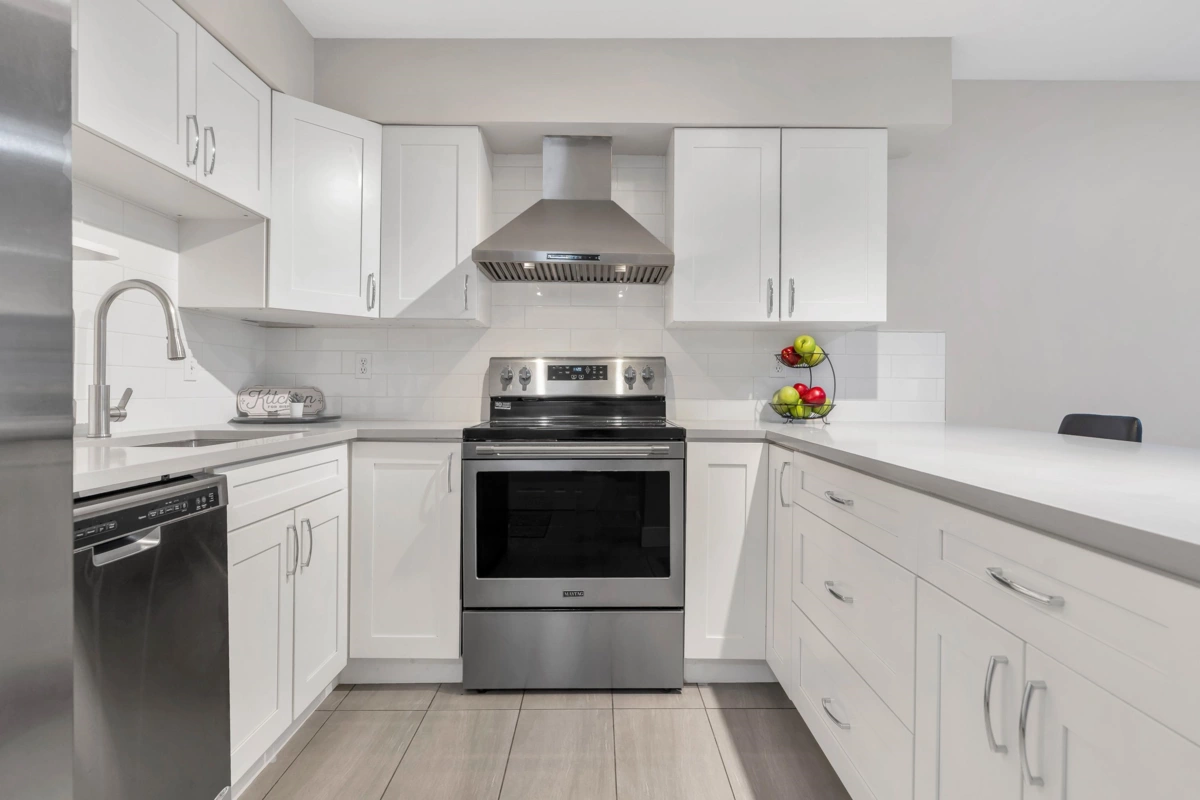 Living Room Photo of 110 1215 Pacific Street, Coquitlam, BC