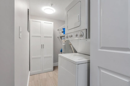 Laundry Room Photo of 110 1215 Pacific Street, Coquitlam, BC
