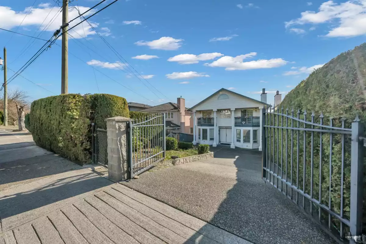 Aerial View of 5110 Mckee Street, Burnaby, BC