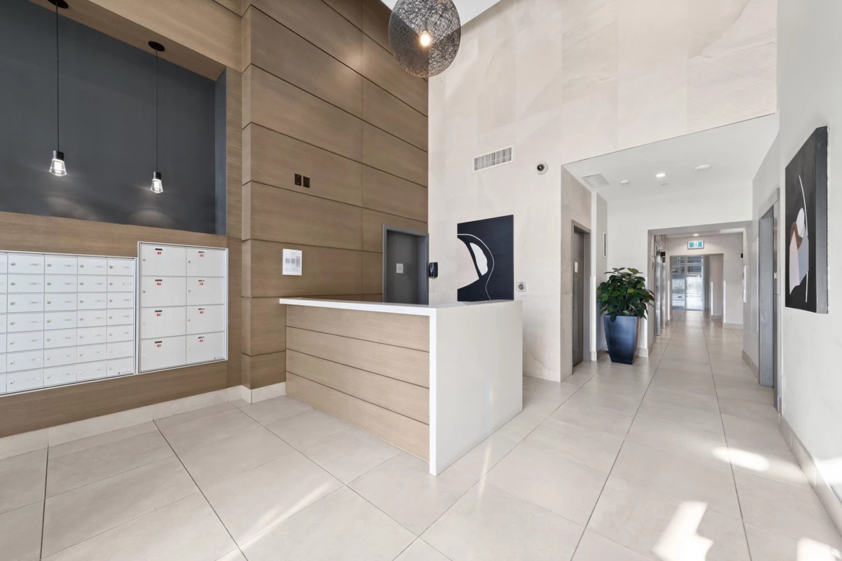 Aerial View of 1405 3581 E Kent Avenue North, Vancouver, BC