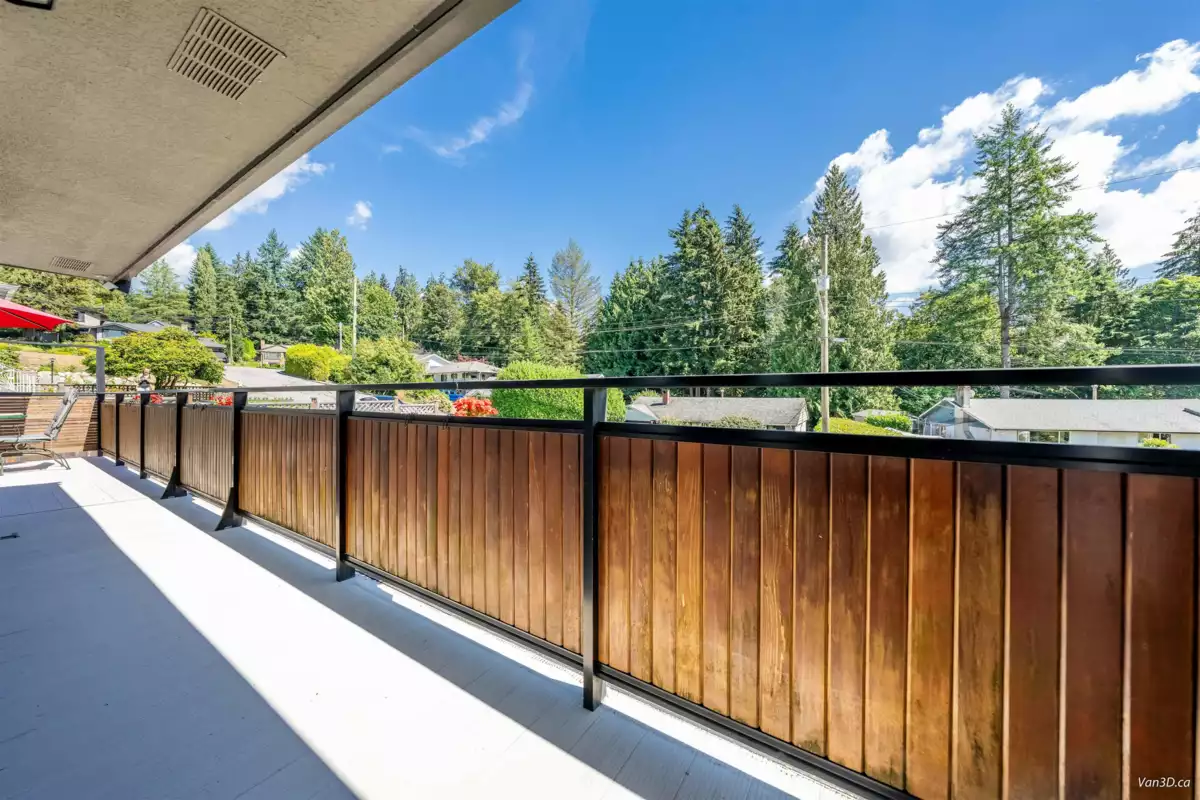 Aerial View of 949 Hartford Place, North Vancouver, BC