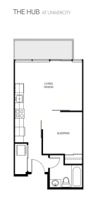 Loft / Bonus Room Photo of 417 9009 Cornerstone Mews, Burnaby, BC