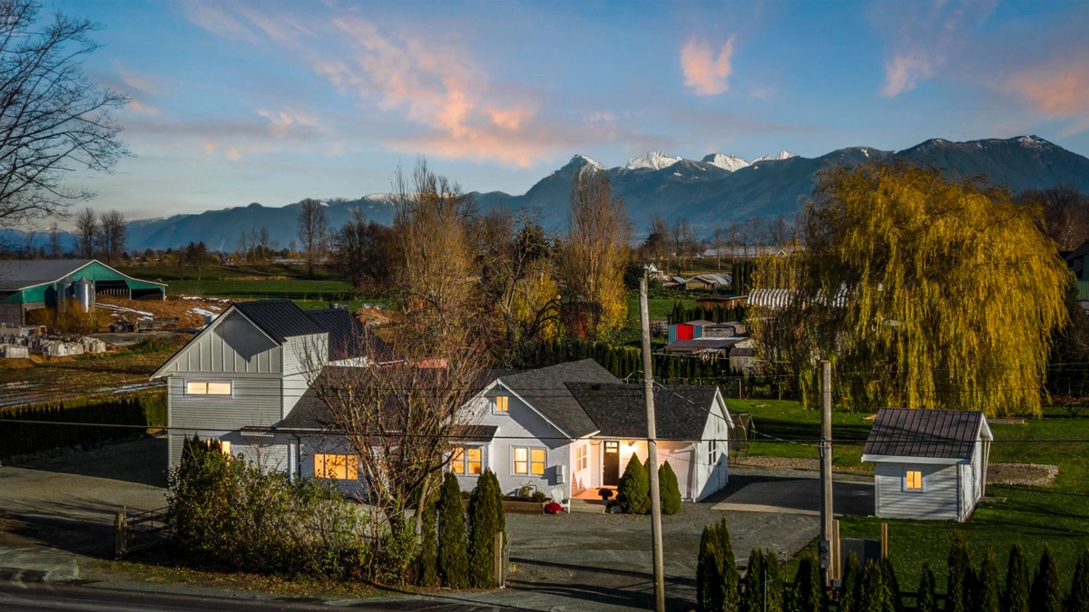 Exterior Rear Photo of 4990 Boundary Road, Yarrow, BC