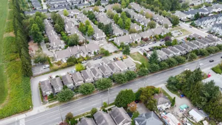 Aerial View of 23635 Dewdney Trunk Road, Maple Ridge, BC