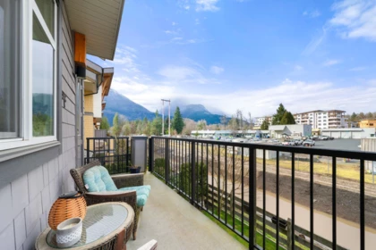 Aerial View of 13 39548 Loggers Lane, Squamish, BC