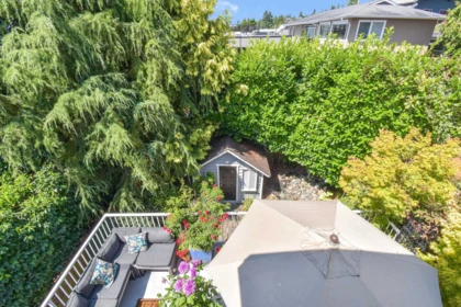 Aerial View of 933 Habgood Street, White Rock, BC