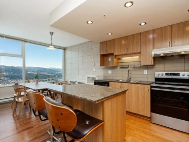 Kitchen Island Photo of 903 9262 University Crescent, Burnaby, BC