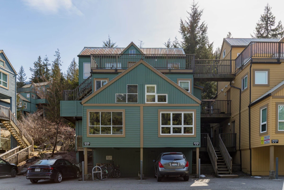 Exterior Rear Photo of 4 2028 Innsbruck Drive, Whistler, BC