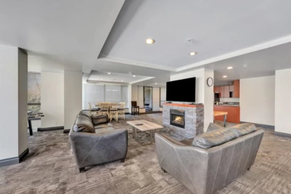 Aerial View of 1105 4132 Halifax Street, Burnaby, BC