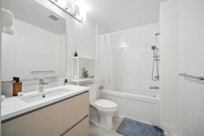 Kitchen Island Photo of 418 8850 University Crescent, Burnaby, BC