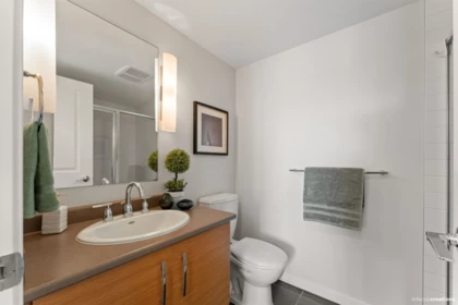Basement Recreation Room Photo of 209 1315 56 Street, Delta, BC