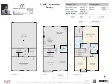 Garage Interior Photo of 3 12677 63 Avenue, Surrey, BC