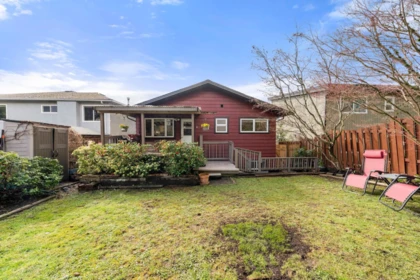 Aerial View of 3300 Mahon Avenue, North Vancouver, BC