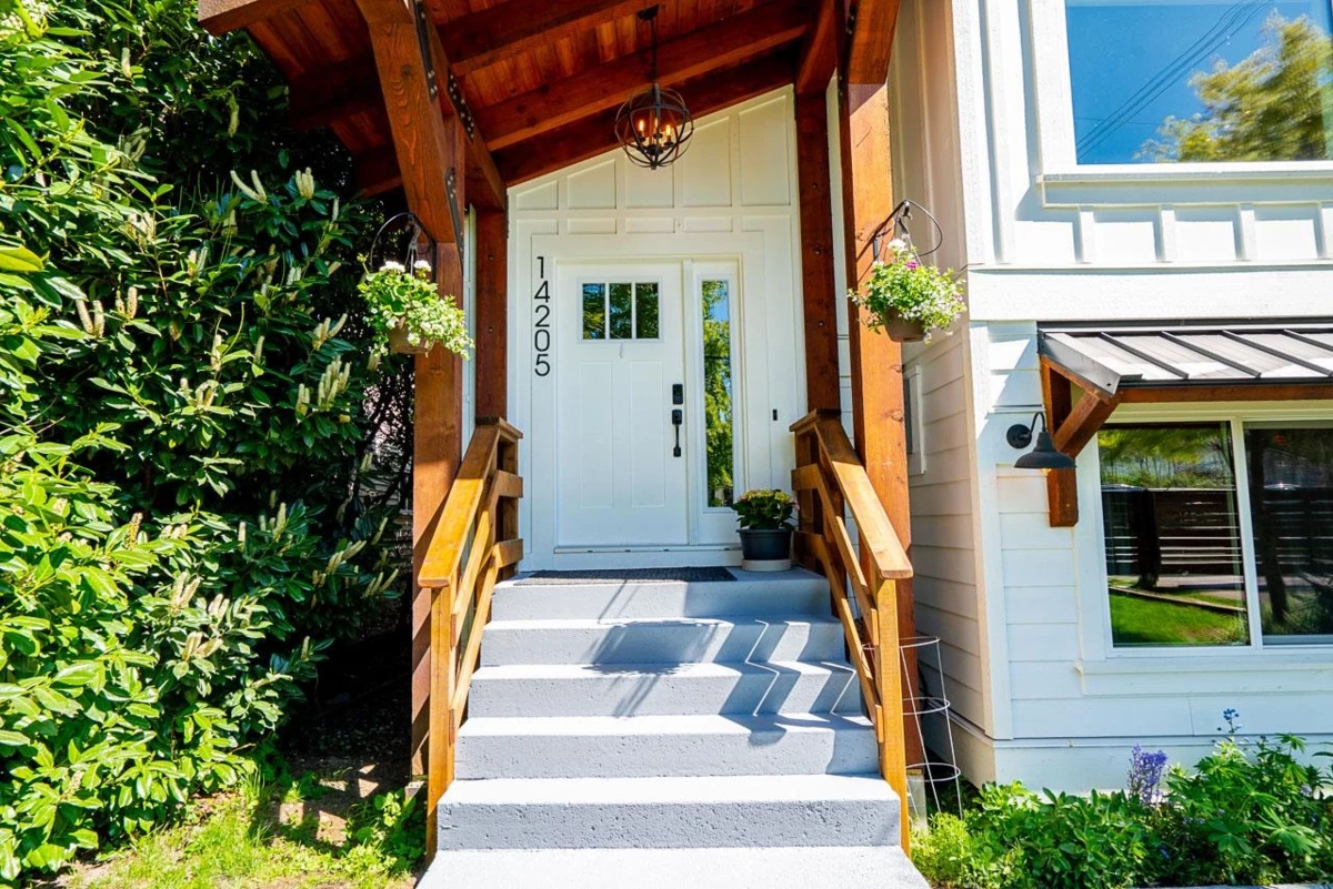 Exterior Rear Photo of 14205 Melrose Drive, Surrey, BC
