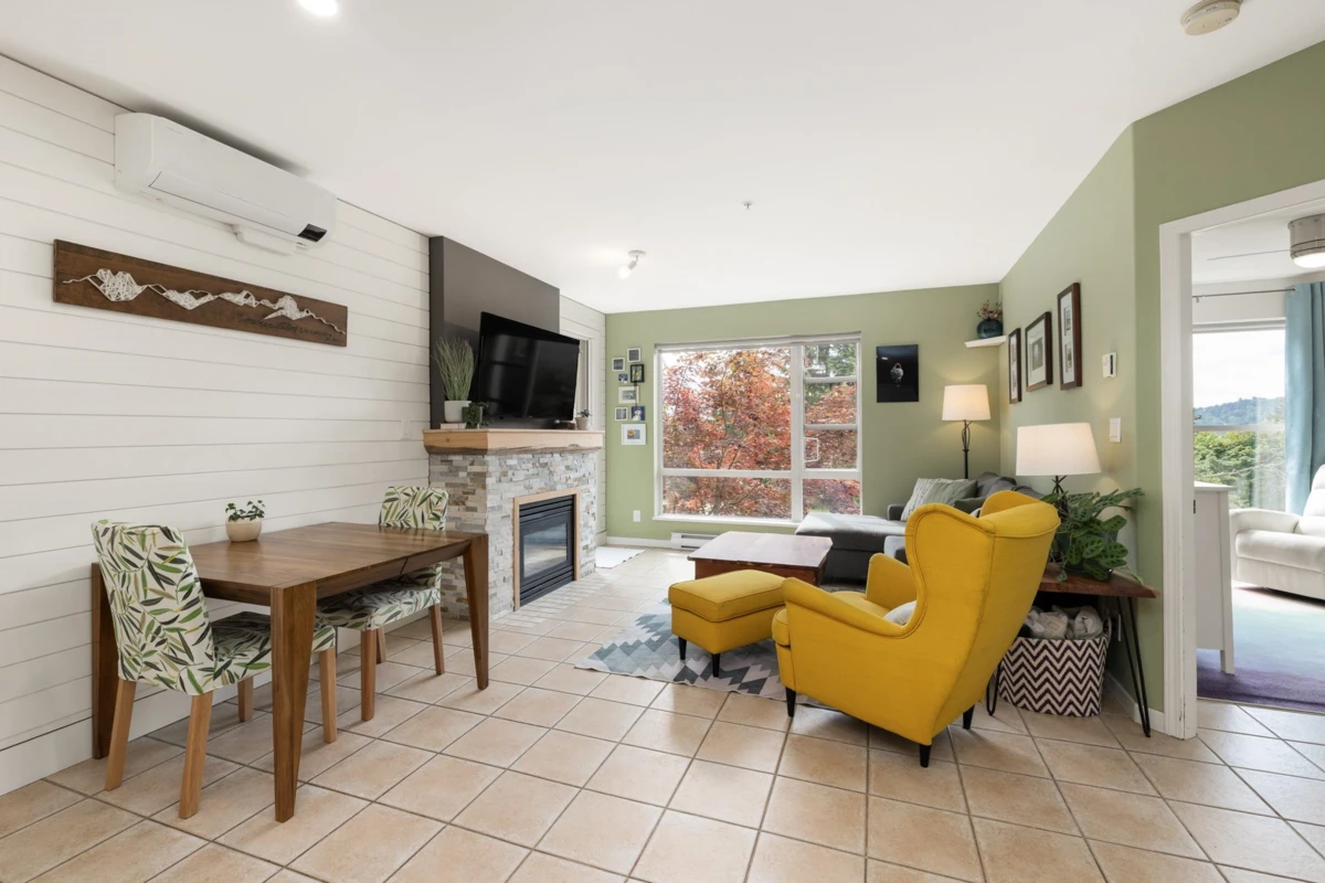 Family Room Photo of 219 3629 Deercrest Drive, North Vancouver, BC