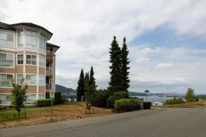 Backyard Photo of 219 3629 Deercrest Drive, North Vancouver, BC