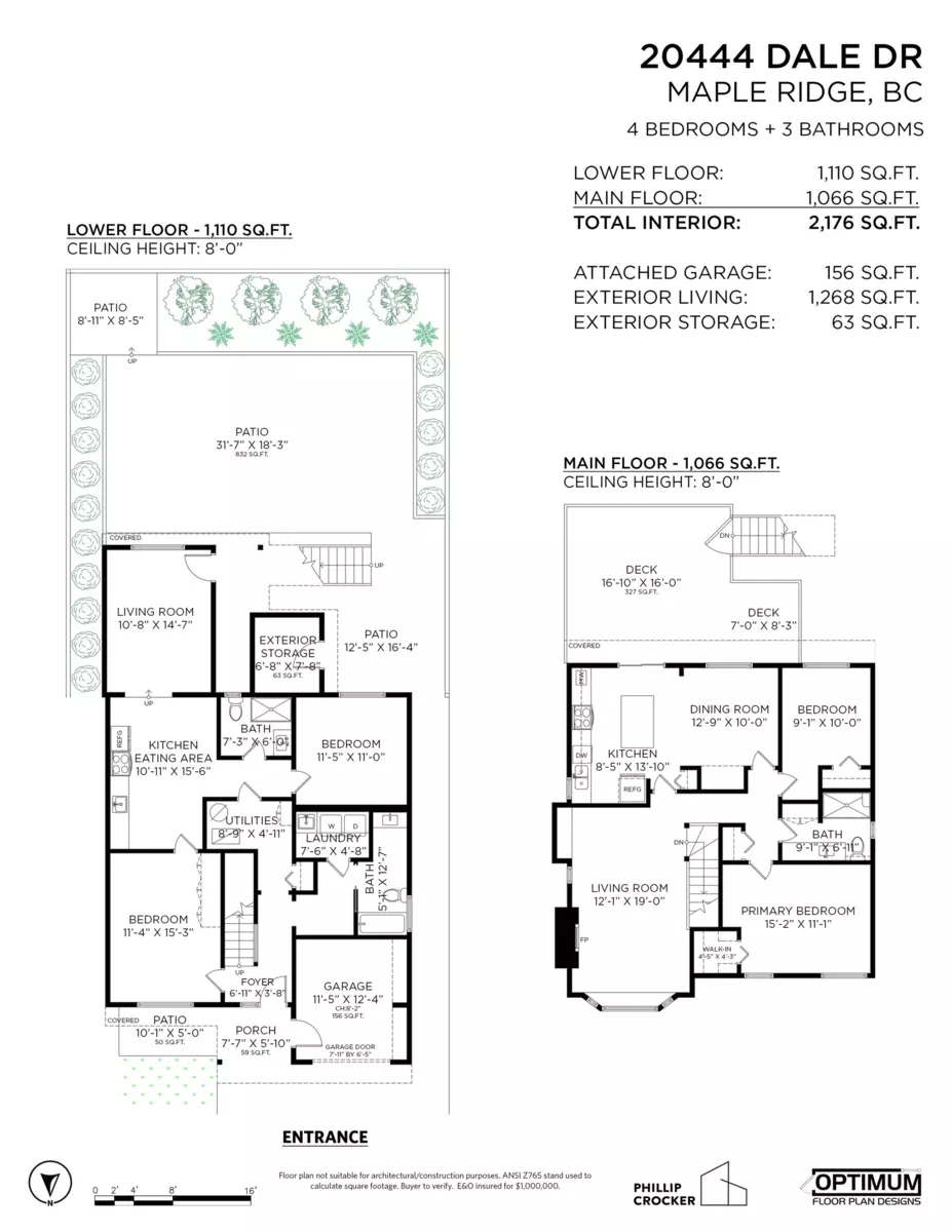 Exterior Rear Photo of 20444 Dale Drive, Maple Ridge, BC