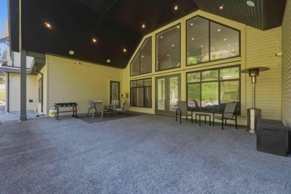 Aerial View of 27107 River Road, Maple Ridge, BC