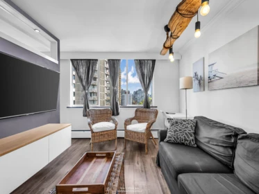 Primary Bedroom Photo of 1205 1250 Burnaby Street, Vancouver, BC