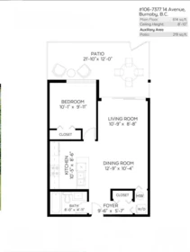 Hot Tub / Spa Photo of 106 7377 14th Avenue, Burnaby, BC