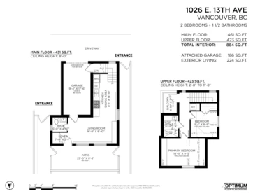 Street View Photo of 1026 E 13th Avenue, Vancouver, BC