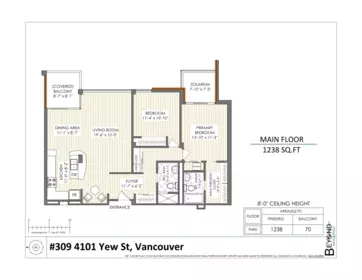 Mudroom Photo of 309 4101 Yew Street, Vancouver, BC