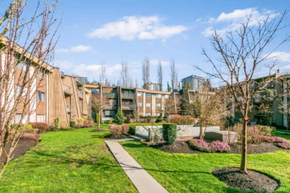 Outdoor Patio Photo of 104 9101 Horne Street, Burnaby, BC