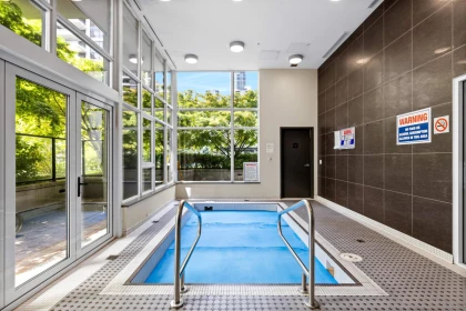 Swimming Pool Photo of 807 2077 Rosser Avenue, Burnaby, BC