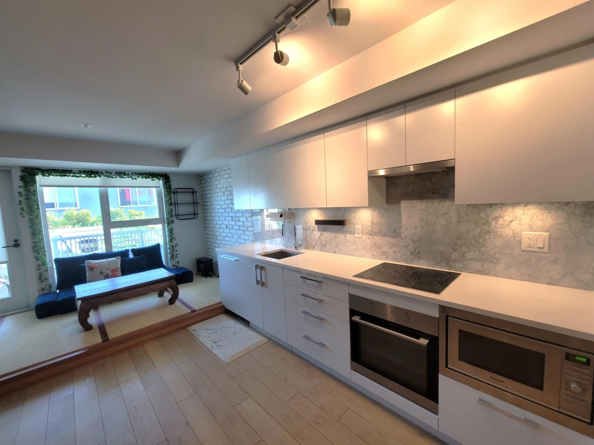 Exterior Rear Photo of 211 2508 Fraser Street, Vancouver, BC
