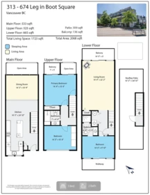 Playground / Recreational Area Near 313 674 Leg In Boot Square, Vancouver, BC
