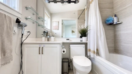 Powder Room Photo of 201 2759 Horley Street, Vancouver, BC