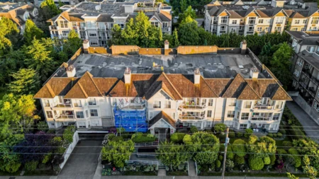 Aerial View of 206 15290 18th Avenue, Surrey, BC