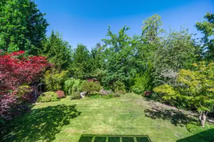 Aerial View of 5420 Elwyn Drive, Burnaby, BC