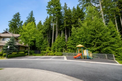 Aerial View of 25 1705 Parkway Boulevard, Coquitlam, BC