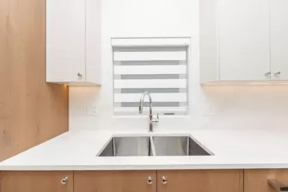 Powder Room Photo of 3 1845 E 51st Avenue, Vancouver, BC