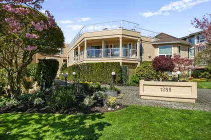 201 1255 Best Street, White Rock, BC, White Rock — Apartment/Condo for sale