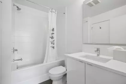 Basement Recreation Room Photo of 204 1621 Hamilton Avenue, North Vancouver, BC