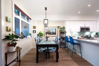 Dining Area Photo of 1078 Foxglove Lane, Bowen Island, BC